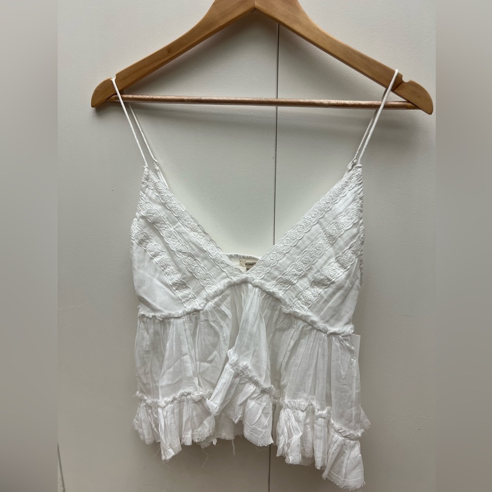 OLD TOGETHER Bohemian Crop Top